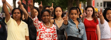 Screenshot aus dem Kurzfilm "One Billion Rising" von Eve Ensler